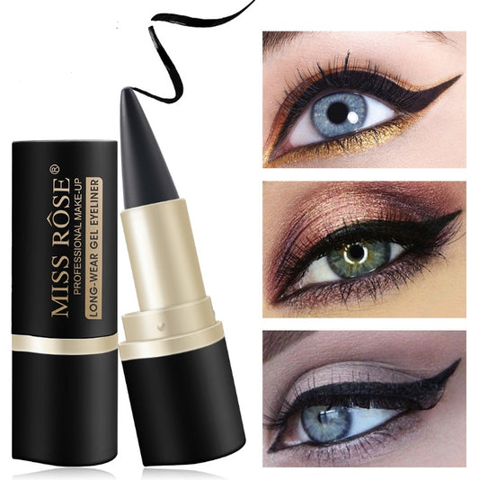 Wasserfester schwarzer Flüssig-Eyeliner-Stift, Gel-Eyeliner, Beauty-Make-up, Kosmetik, Wimpern, wasserfester Eyeliner, Make-up-Werkzeug