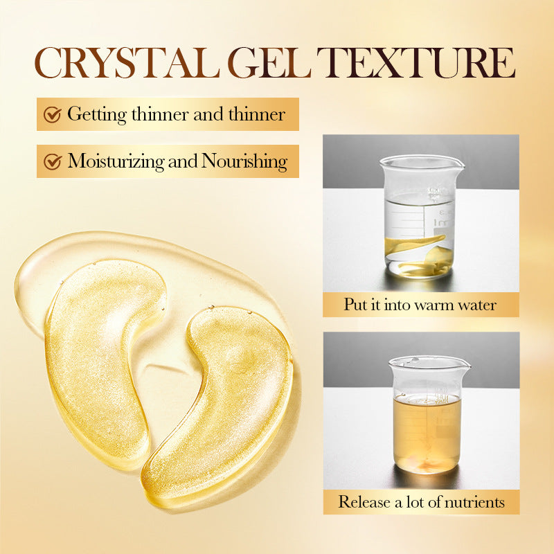 24K Gold Collagen Straffende Augenmaske 75g Feuchtigkeitsspendend und pflegend