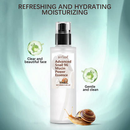 Bio-Schneckenschleim-Gesichtsserum (Eigenmarke) – Tiefenwirksame Feuchtigkeitspflege, Aufhellung, Hautregeneration und Vitamin C 