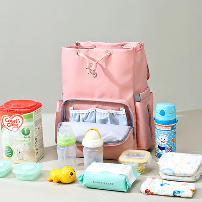 Großvolumiger, multifunktionaler Baby- und Baby-Ausflugsrucksack, modischer Rucksack
