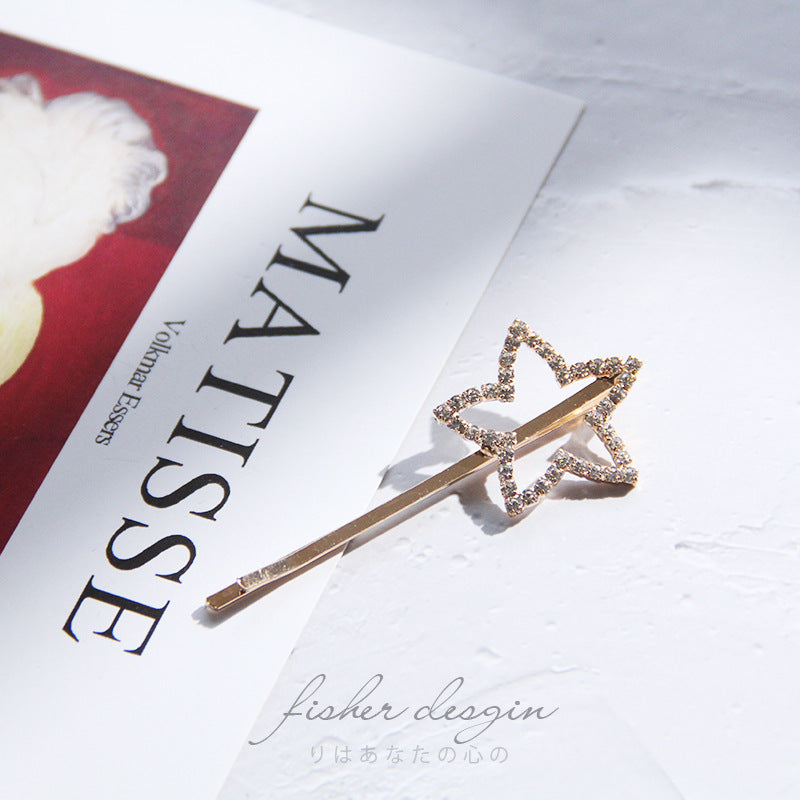 Rhinestone hair clip