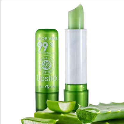 Aloe Feuchtigkeitsspendender Lippenstift mit Farbpigmenten