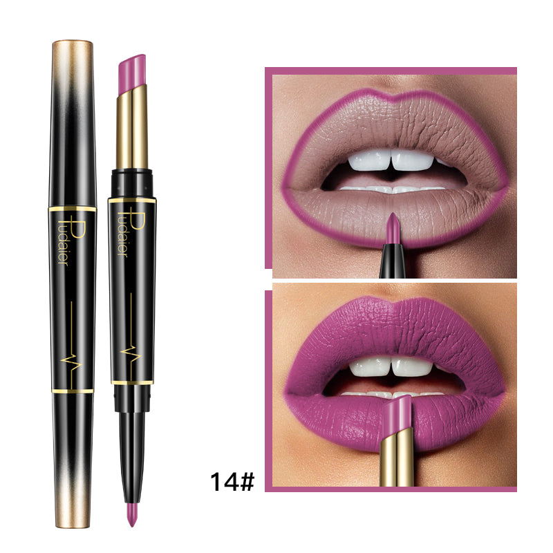 Doppelter Lippenstift Lipliner