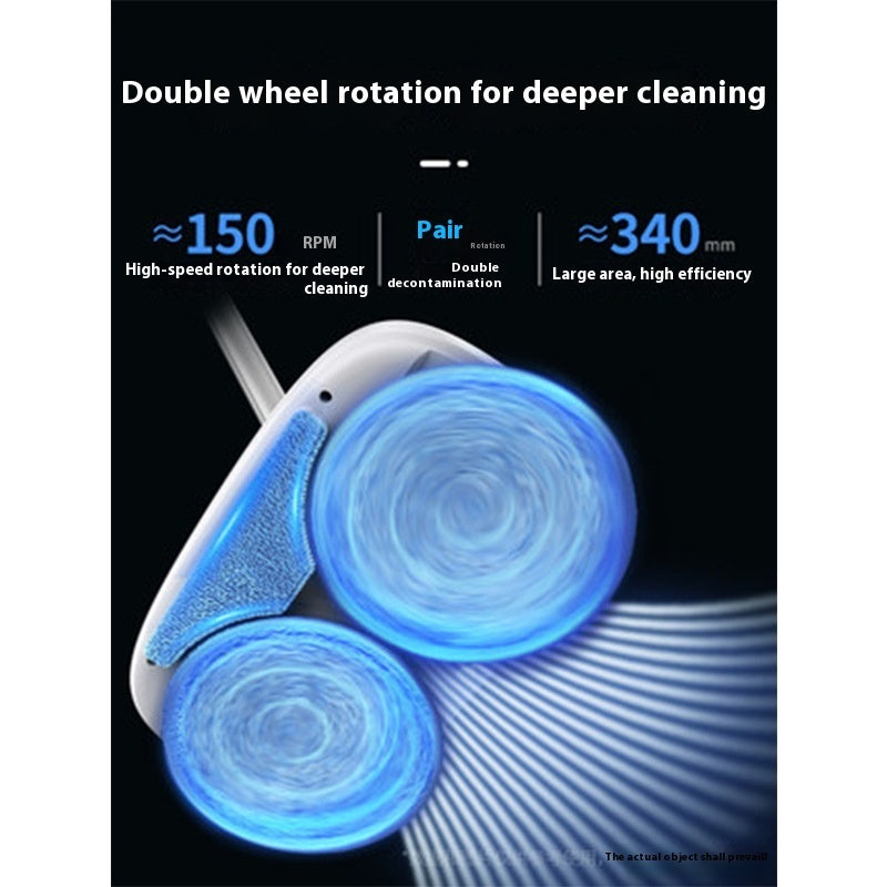 Household Automatic Hand-held Floor Wiping Machine Wireless Electric Mop