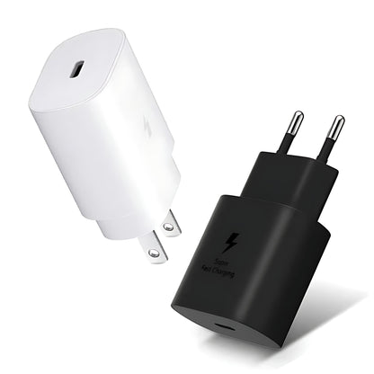 Mobile Phone Single Port Super Fast Charge Charger Us European Regulation Charging Head