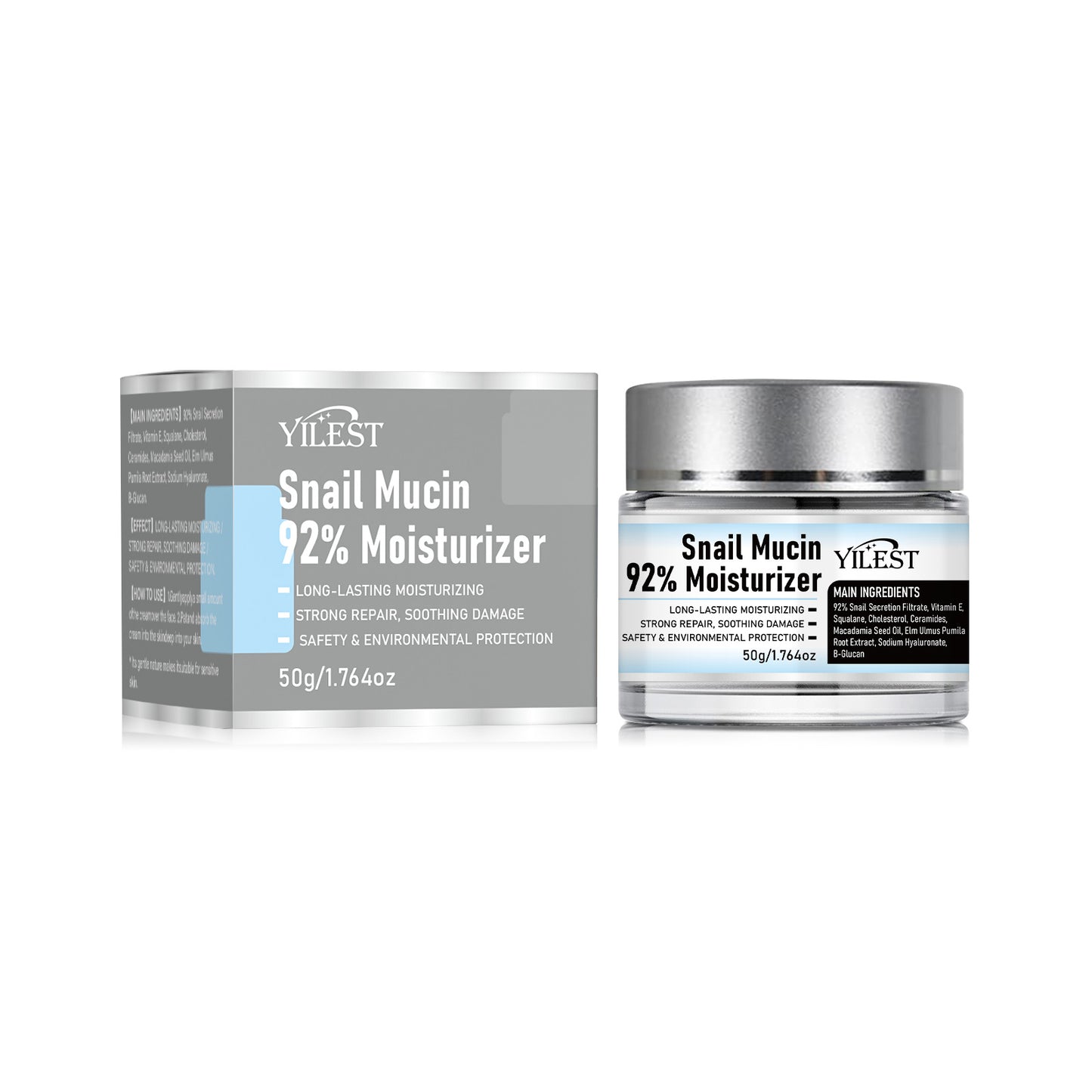 Feuchtigkeitscreme mit Schneckenschleim 50 g