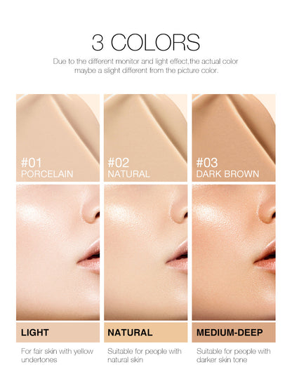 Leichte, atmungsaktive Foundation mit Tropfverschluss – für einen natürlich aufhellenden und feuchtigkeitsspendenden Teint