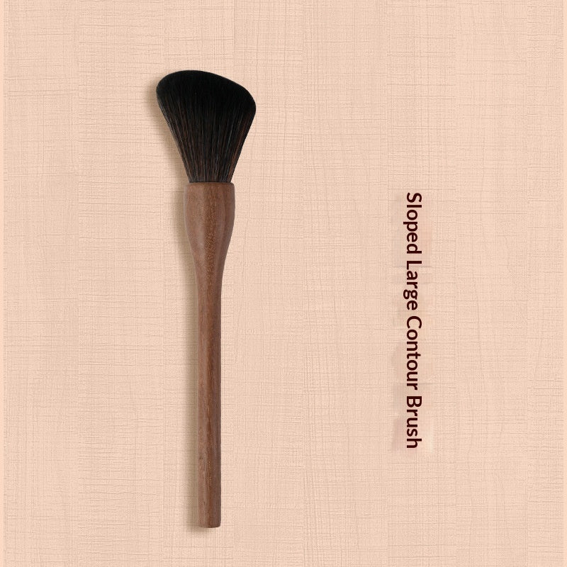 H Set Pinsel Vintage Soft Black Walnut Make-up-Pinsel