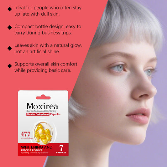 Aufhellende und feuchtigkeitsspendende Gesichtskapseln