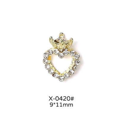 Weihnachtsglocke aus Metall, Nagelbohrer-Zubehör