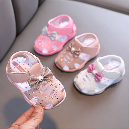 Babyschuhe mit weicher Sohle, Zehensandalen für Kleinkinder