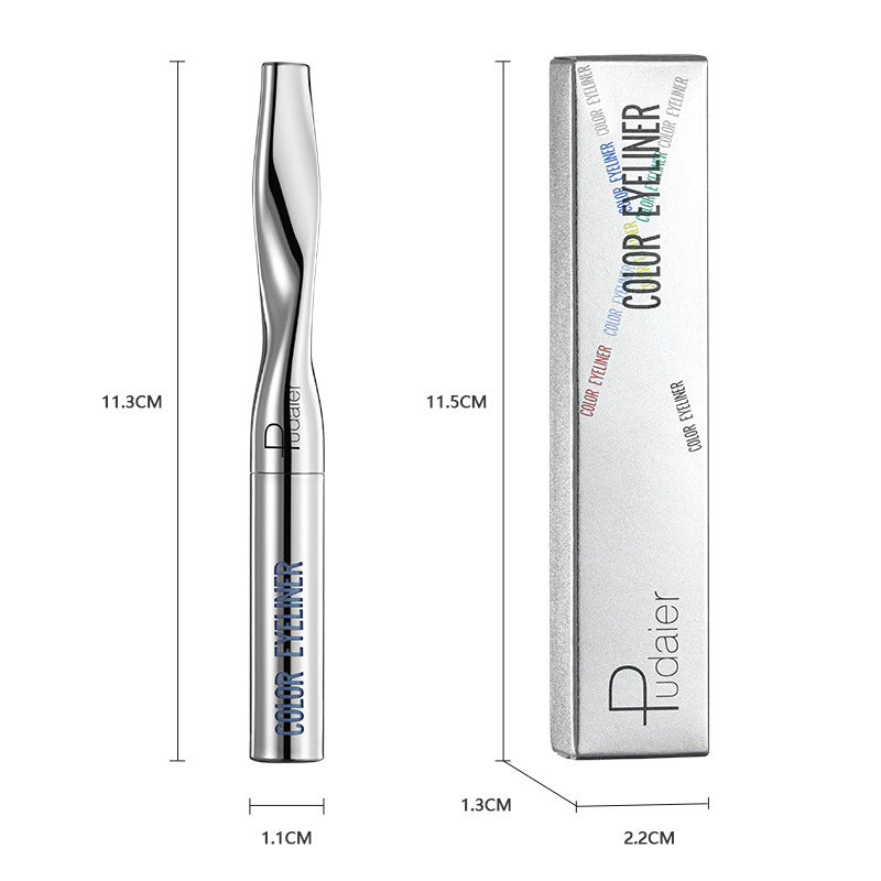 Farbiger Eyeliner, wasserfest, schnelltrocknend, sehr fein, 24 Farben