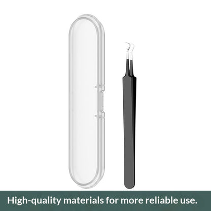 Black Beauty Salon Ultra Fine Tweezers Face Cell Clipper