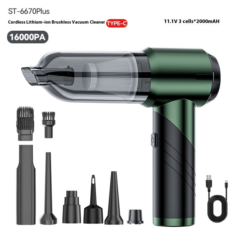 Auto- und Haushaltsstaubsauger mit Supersaugkraft, kleiner Handstaubsauger