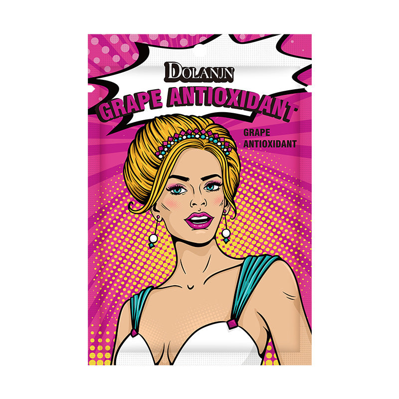 Feuchtigkeitsspendende und beruhigende Gesichtsmaske