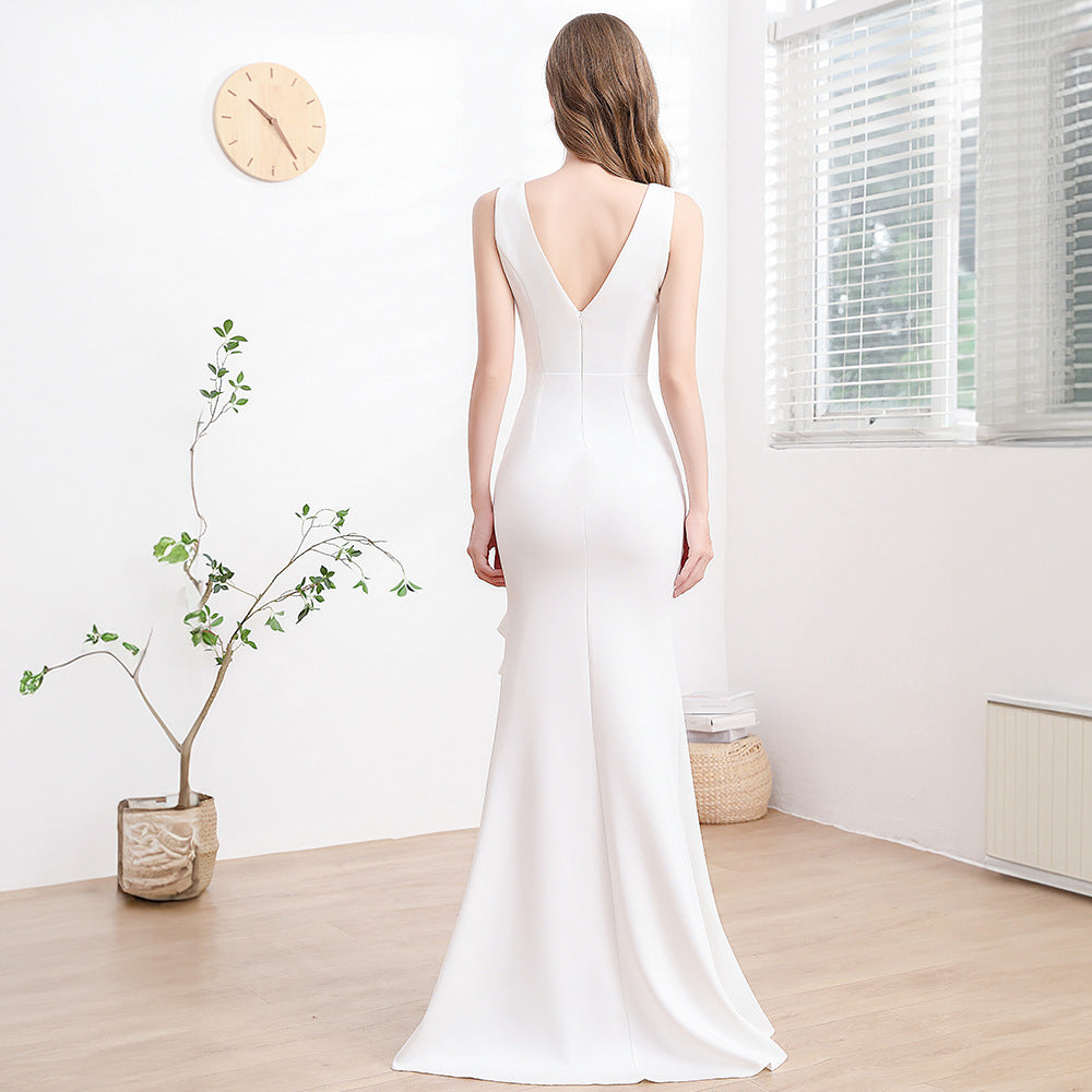 Abendkleid für Damen – hochwertig, elegant, schlicht und leicht – Luxus