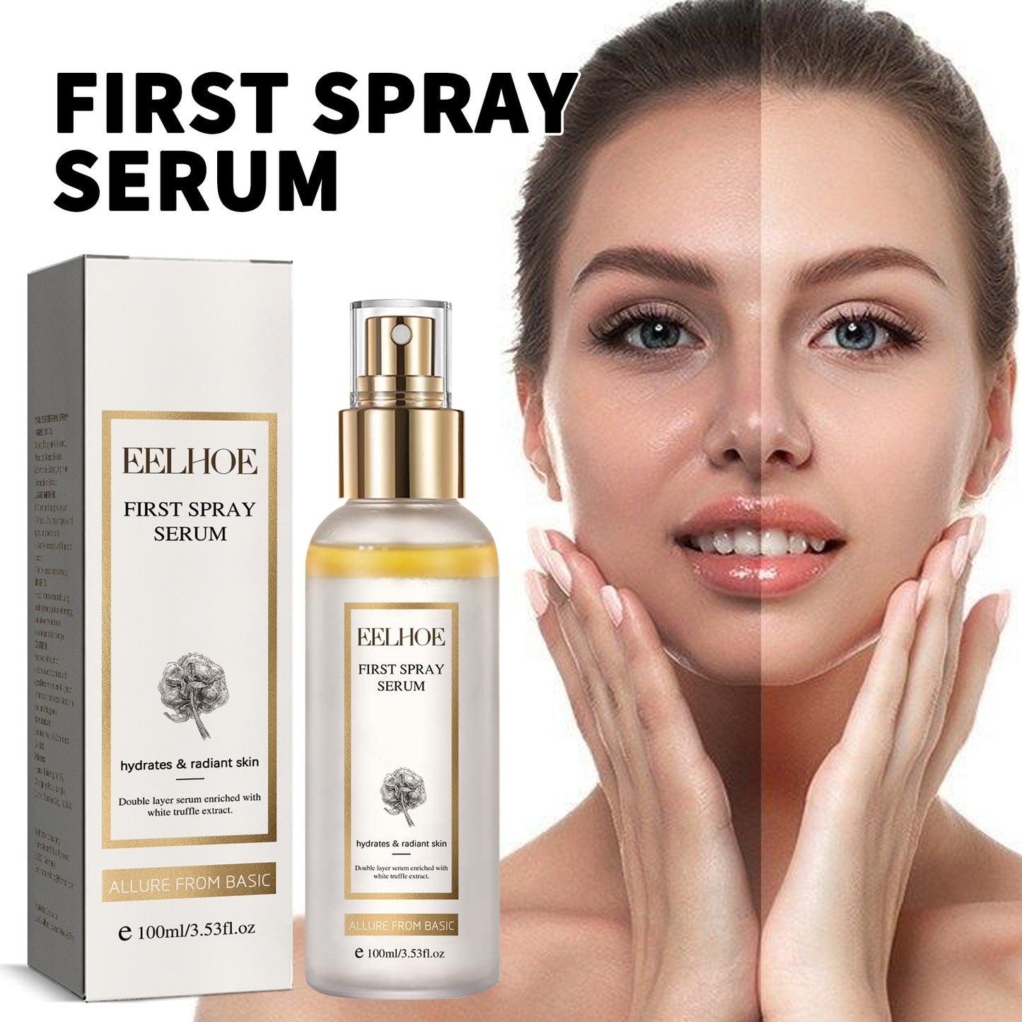 Moisturizing And Nourishing Spot Fading Skin Rejuvenation Spray