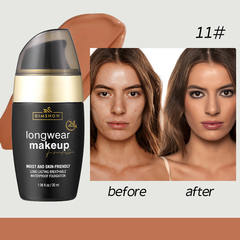 Langanhaltende Make-up-Foundation-Creme zur Ölregulierung