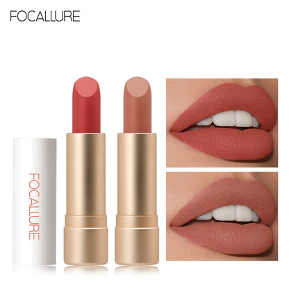 FOCALLURE Puder fühlt sich matt an, Lippenstift, feuchtigkeitsspendend, feuchtigkeitsspendend und langanhaltender Lippenstift.