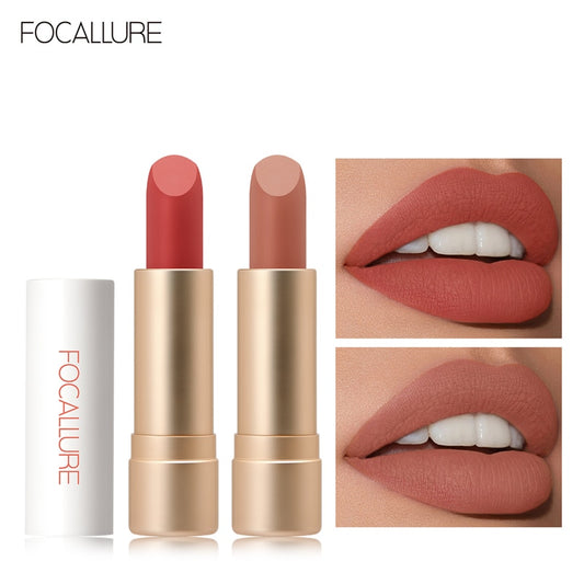 FOCALLURE Puder fühlt sich matt an, Lippenstift, feuchtigkeitsspendend, feuchtigkeitsspendend und langanhaltender Lippenstift.