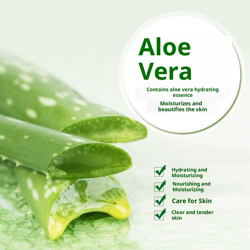 Feuchtigkeitsspendende Aloe-Vera-Gel-Gesichtsmaske