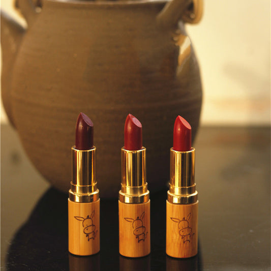 Natürlicher, nicht essbarer Pflanzenlippenstift