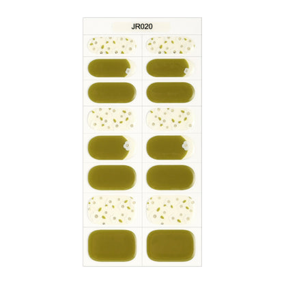 Halbgehärtete UV- und wasserfeste Gel-Aufkleber