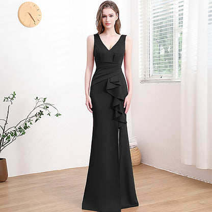 Abendkleid für Damen – hochwertig, elegant, schlicht und leicht – Luxus