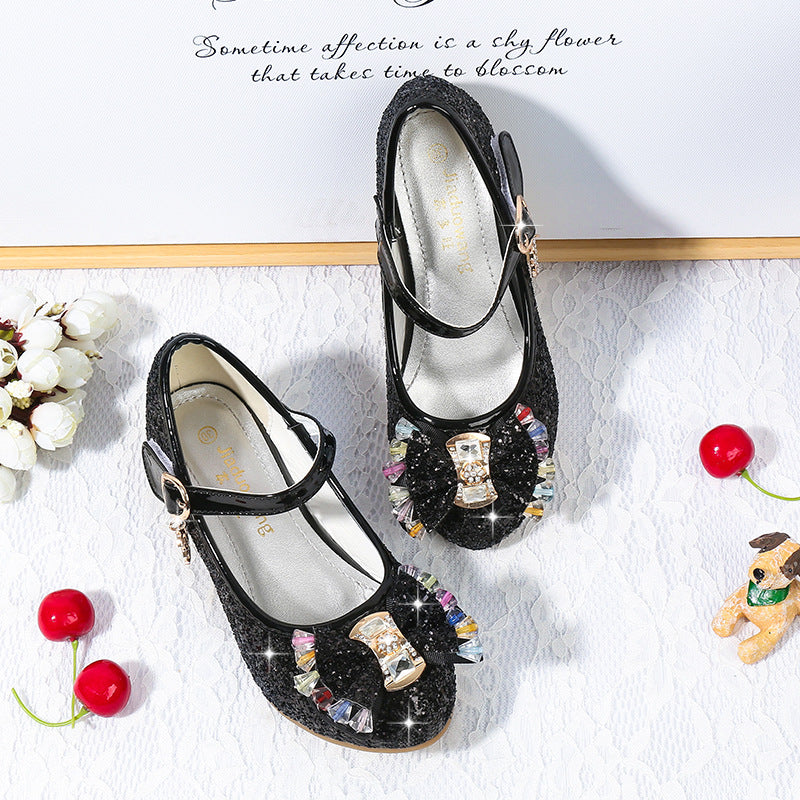 Prinzessinnen-Lederschuhe für Mädchen