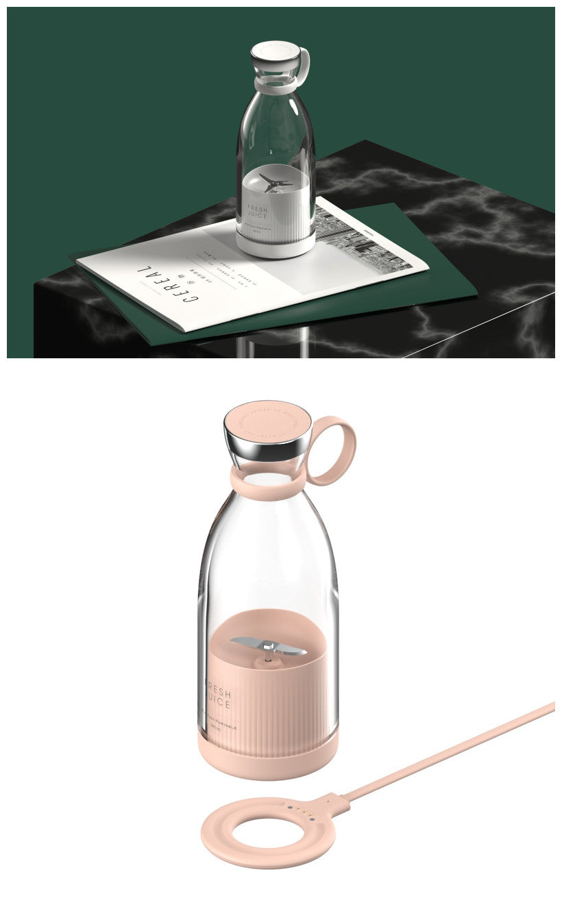 350-ml-Elektro-Entsafter, Mixer, USB-aufladbar, tragbarer Haushaltsmixer, Becher, Küchenhelfer-Set