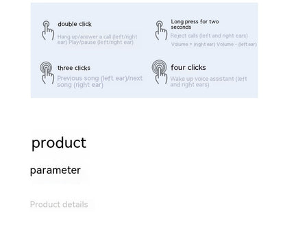 Knochenleitung dringt nicht in den Ohrbügel ein Sport-ENC-Headset Digitalanzeige Akku mit extrem langer Laufzeit