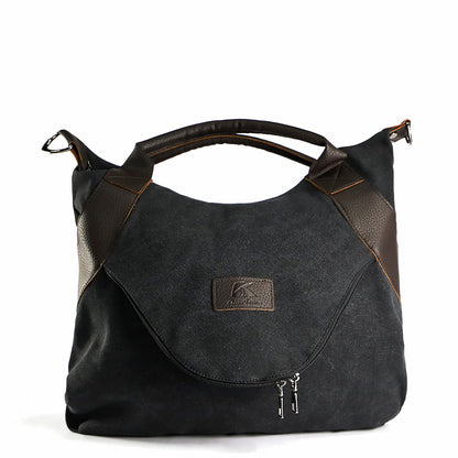 Handtaschen Damen Minimalistische Retro Schulter-Crossbody-Tasche Vintage Canvas