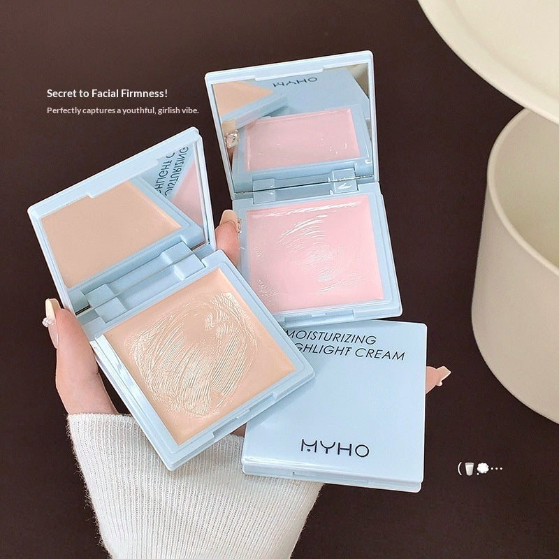 Natürlicher, aufhellender Kontur-Rouge-Concealer, All-in-One-Highlighter-Creme