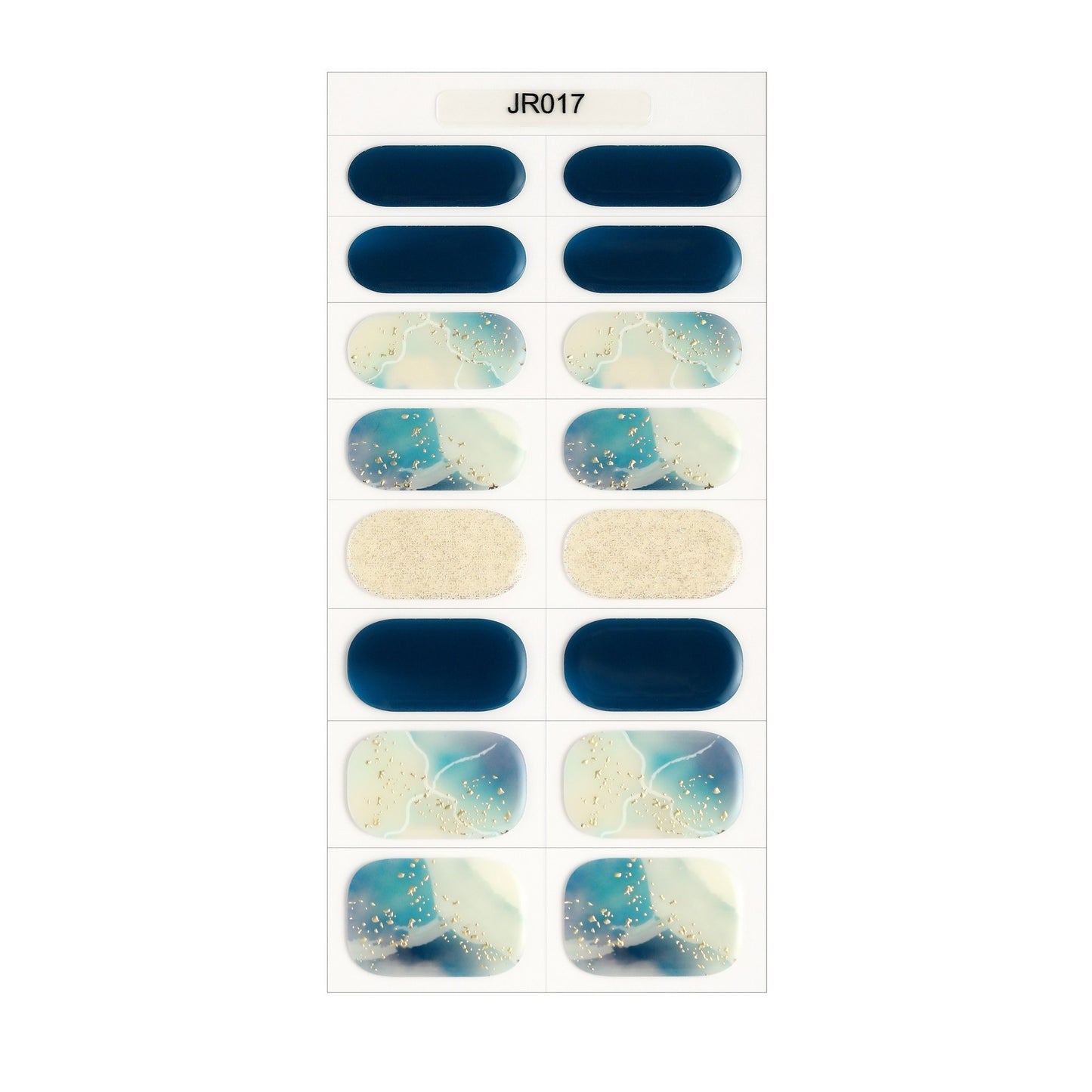 Halbgehärtete UV- und wasserfeste Gel-Aufkleber