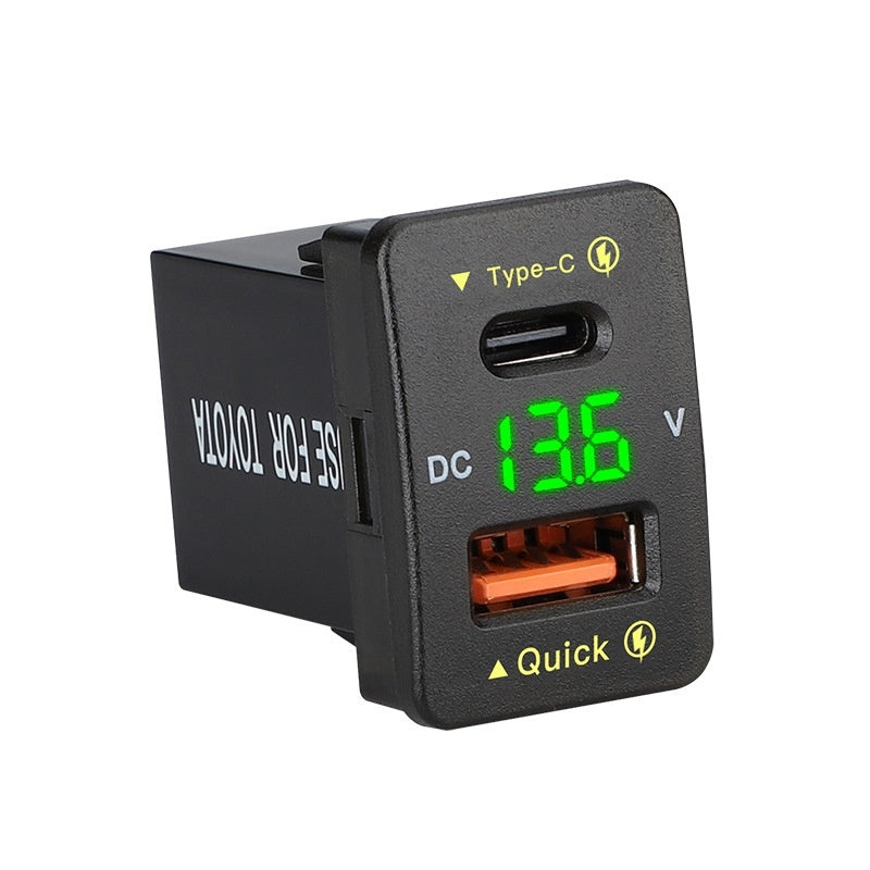 48W Schnelllade-QC30-Auto-Modifikations-Handyladegerät