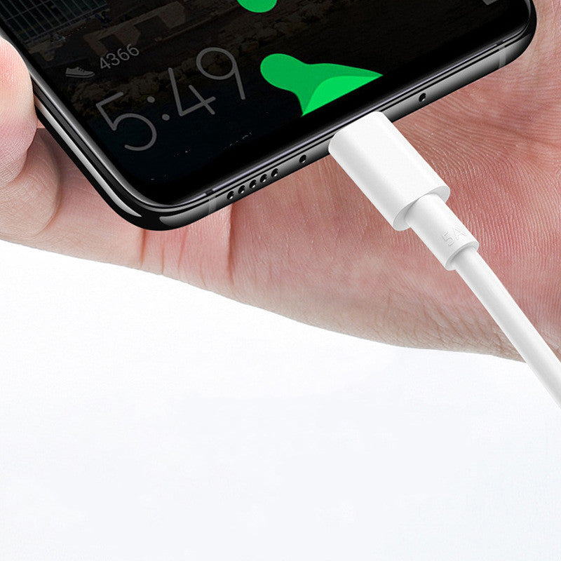 Superschnelles USB-Ladekabel mit einem Stecker für Mobiltelefone
