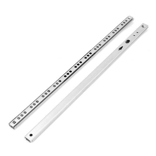 Schubladenschiene, zweiteilig, ultraschmal