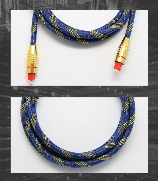 Audioleitung, Audio-Glasfaserleitung