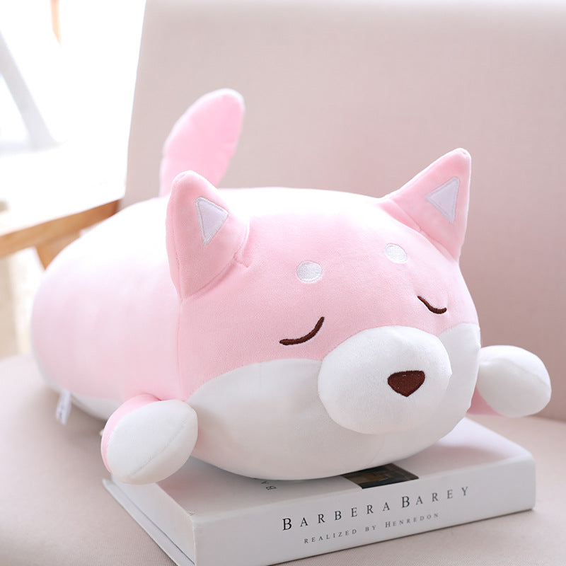 36 cm 55 cm Niedliches, dickes Shiba Inu Plüschtier, weiches Kuscheltier, Kawaii-Tier-Cartoon-Kissen, schönes Geschenk für Kinder, Babys und Kleinkinder