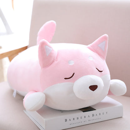 36 cm 55 cm Niedliches, dickes Shiba Inu Plüschtier, weiches Kuscheltier, Kawaii-Tier-Cartoon-Kissen, schönes Geschenk für Kinder, Babys und Kleinkinder