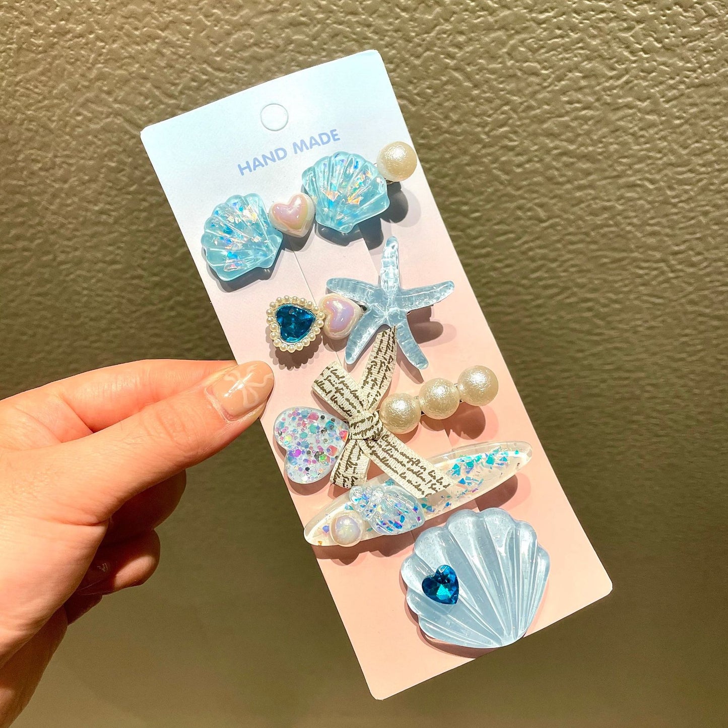 Children's Creative Starfish Shell Hairpin