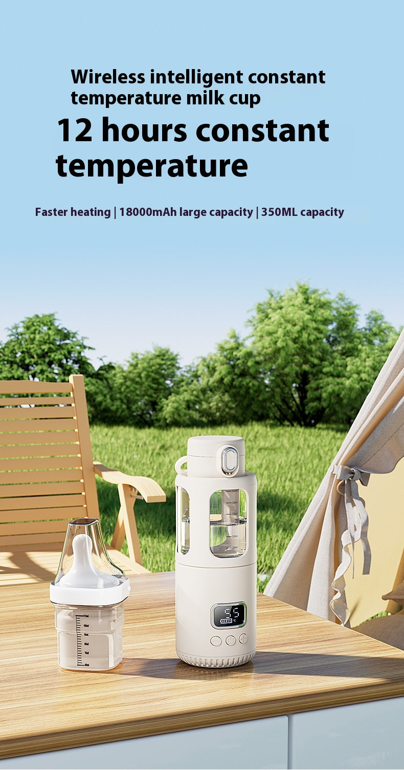 Tragbarer Milchmodulator mit kabelloser Heizung