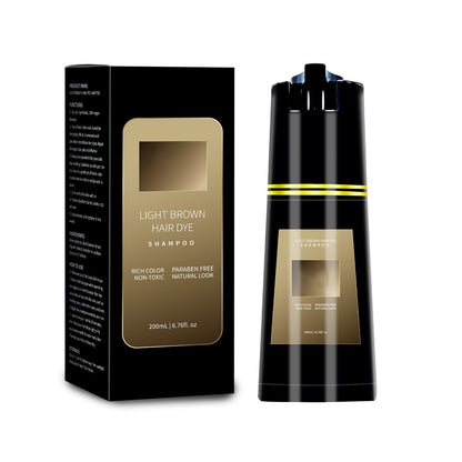 Schnell färbendes Öl-Haarpflege-Shampoo für flauschige Haare