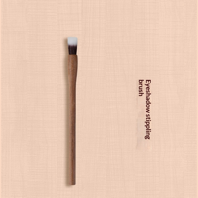 H Set Pinsel Vintage Soft Black Walnut Make-up-Pinsel