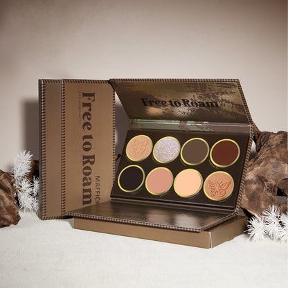 Makeup Free Roaming 8 Farben Lidschattenpalette Matt
