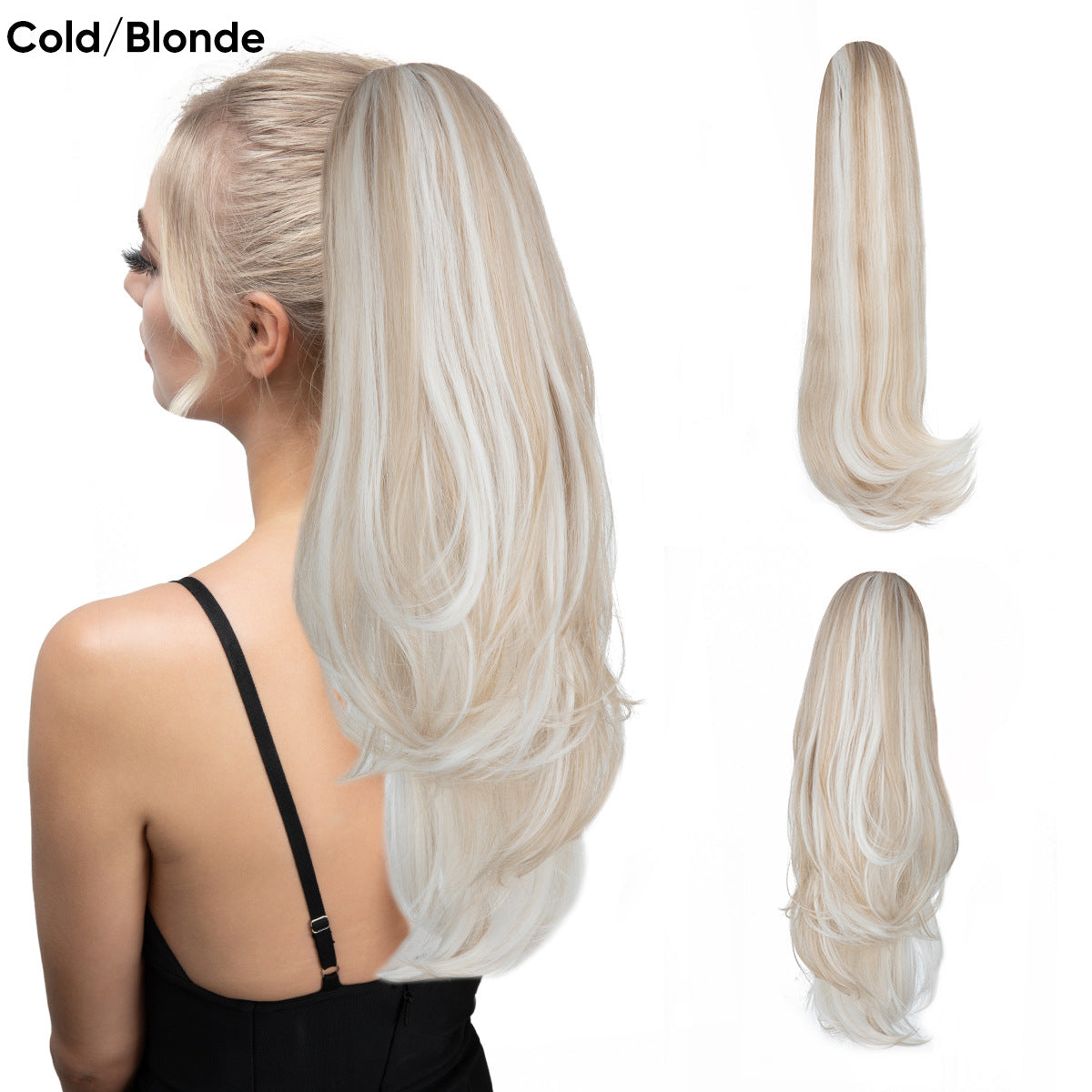 Europäische und amerikanische Perücke im kurzen Pferdeschwanz für Damen