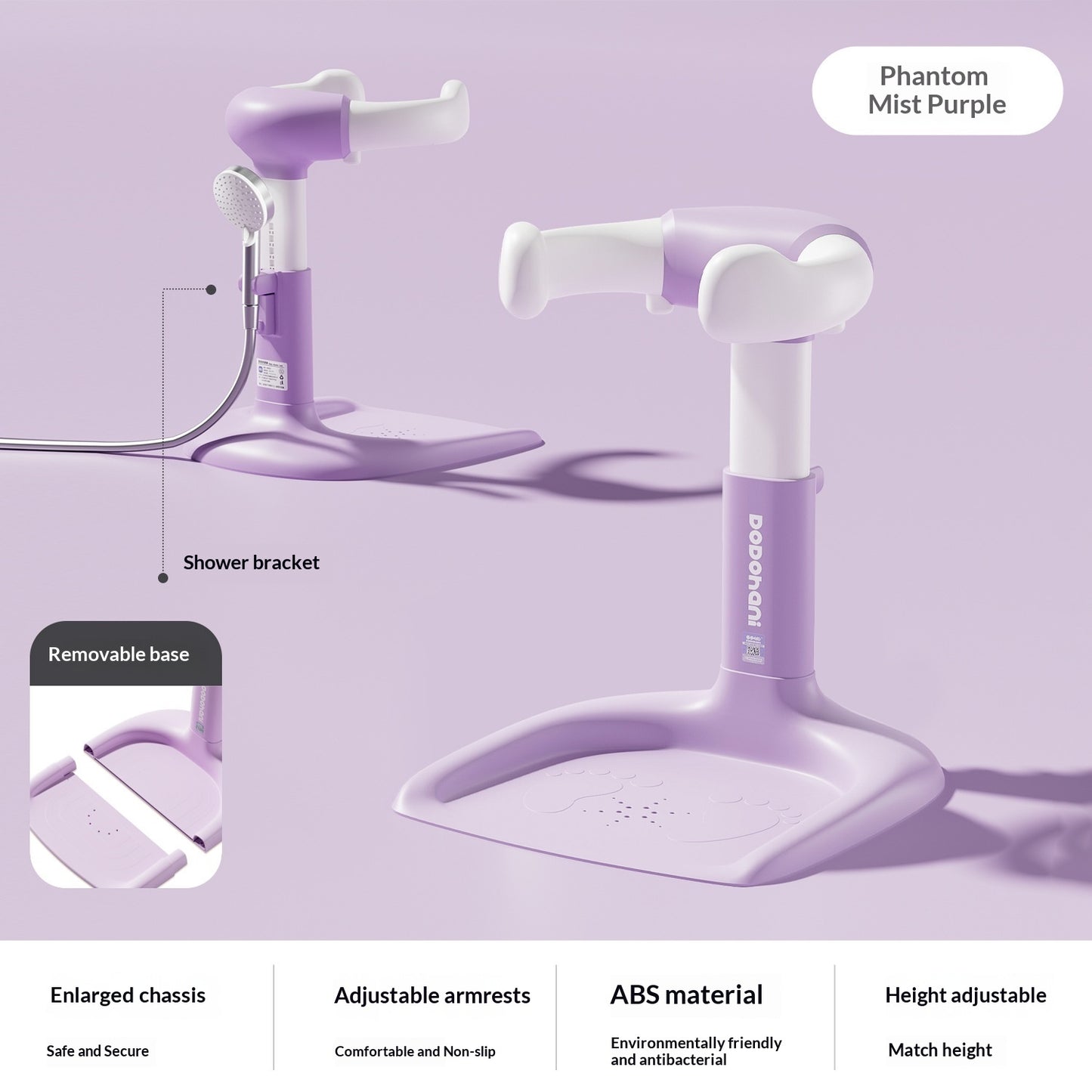 Zusammenklappbarer Badewannenständer für Babys und Kleinkinder