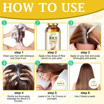 Reiswasser-Sheng-Jiang-Wang-Haarnährstofflösung gegen Haarausfall