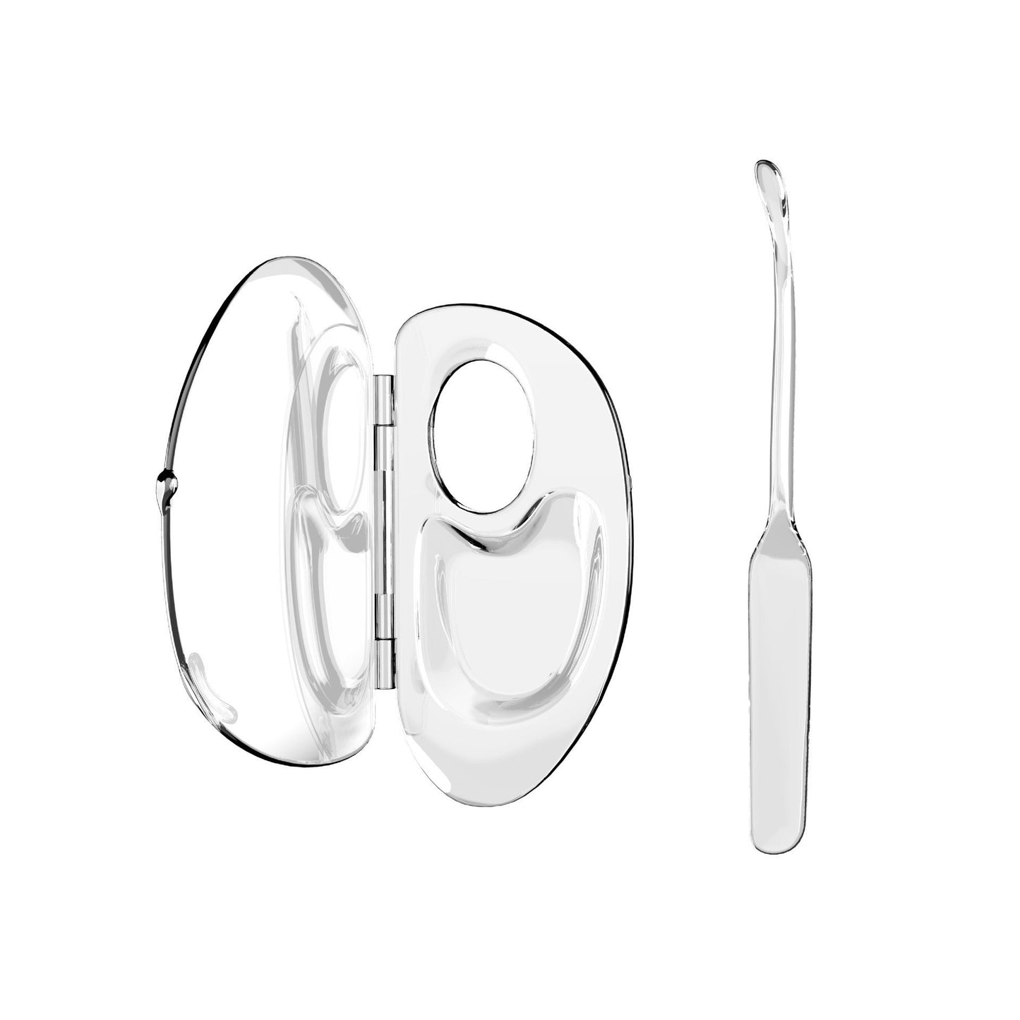 Liquid Foundation Makeup Portable Clear Multi-functional Blending Plate