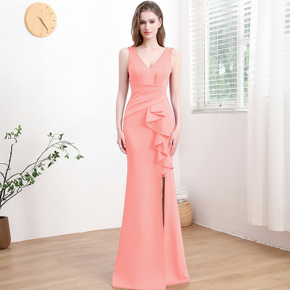 Abendkleid für Damen – hochwertig, elegant, schlicht und leicht – Luxus
